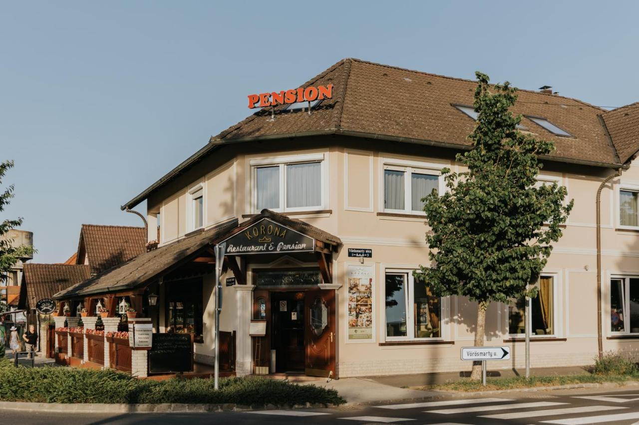 Korona Pension And Restaurant Hévíz Esterno foto
